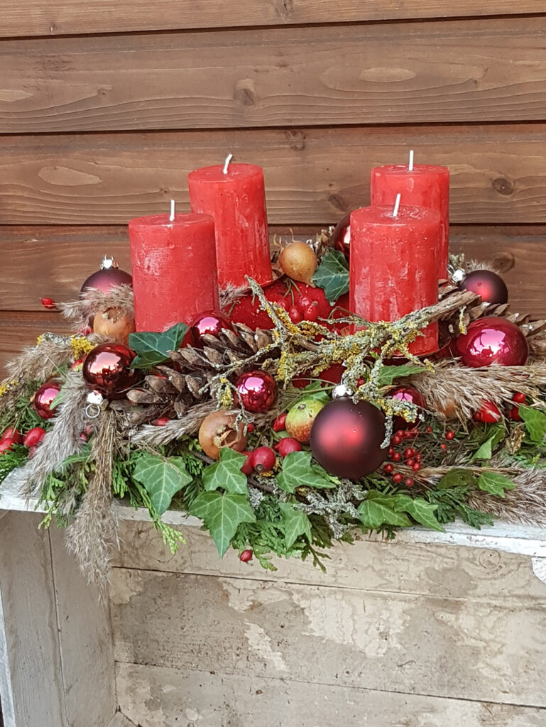 Ein Adventskranz