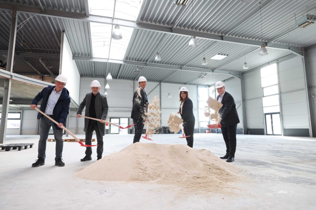 Spatenstich der TCH Erweiterung