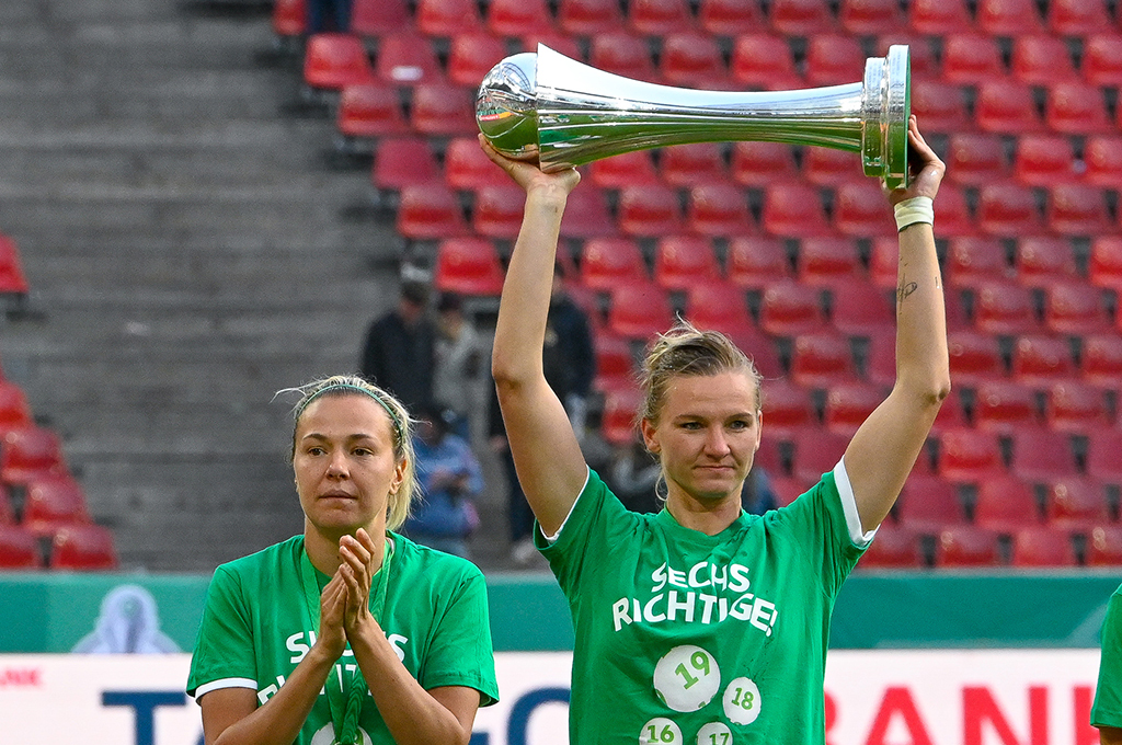 Alexandra Popp beim DFB-Pokal-Finale 2019